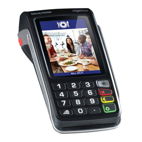 Lecteur Carte Bleue Portable INGENICO Move 5000 PEM CAM2 Santé (Infra-rouge / IP / RTC)