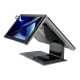Terminal point de vente tactile AURES 15 pouces Yuno II J6412 (4/3 ou Wide 16/9)